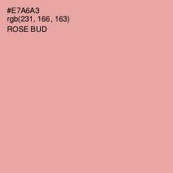 #E7A6A3 - Rose Bud Color Image